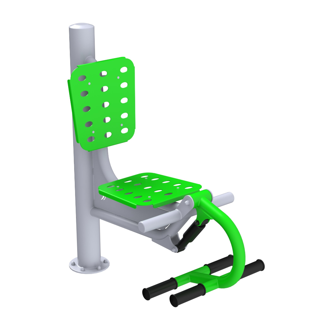 Hydraulic leg trainer