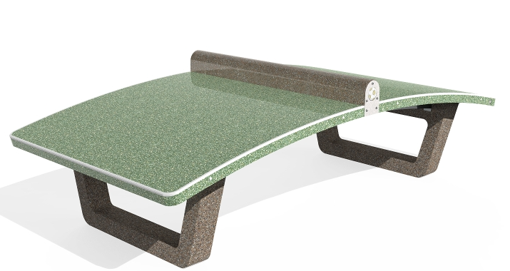 Betonska garnitura za igro teqball ETE348