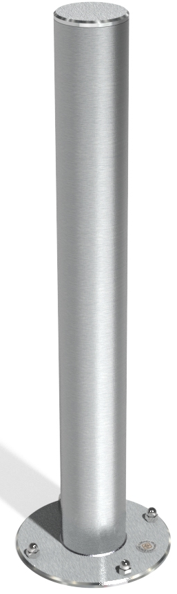 Stebri�ek iz nerjave�ega jekla  Ø: 10 cm H: 85 cm