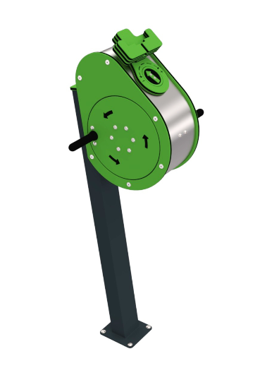 Ro�no kolo s hidravli�nim uporom