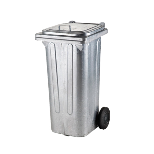Kovinski zabojnik za smeti - 120 l