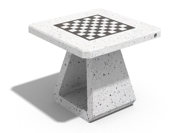 Betonska miza za šah
